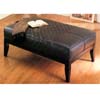 Leather Rectangular Ottoman 8900 (CO)