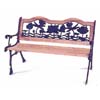 Lotus Cast Iron Park Bench 90017 (LB)