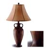 Brushed Burgandy Lamp 900247 (CO)