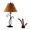 Metal Flower Style Lamp 900307 (CO)