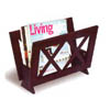 Cappuccino Finish Magazine Rack 900359 (CO)