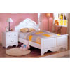 Daisy White Twin Bed F9073 (PX)