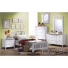 San Marino Bedroom Set in White Finish 9150/9139 (A)