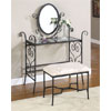 Garden District Vanity, Mirror And Bench 935-290 (PW)