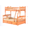 Solid Wood Twin/Full Bunk Bed BB-012(ALA)