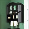 Black Arc Top Wall Cabinet BE8622R (SEIFS)