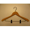 Cedar Concave Suit Hanger with Clips CDD8929 (PM)