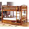 Solid Pine Twin/Twin Convertible Bunk Bed CM-BK600_(IEM)