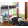 Twin Loft Bed with Built-In Ladder DRL1374(WFFS)