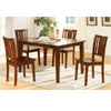 5-Pc Dark Cherry Dinette Set F2249 (PXFS150)