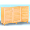 Shoe Cabinet With Louvers 442_(PJFS40)