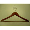 Gemini-concave suit hanger w/wooden bar GMA8818 (PM)