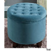 Large Round Button-tufted Storage Ottoman K6171(OFS)