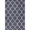 Handmade Luna Pino Moroccan Grey Trellis Rug 14121623(OFS180