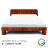 Linenspa 8 In. Firm Memory Foam Mattress LU08TT45MF(AZFS)