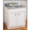 Sink & Wall Cabinets: 42 In Sink Metal Base PSM