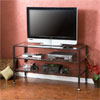 Distressed Metal / Glass TV Stand MS8774 (SEIFS)