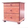 Solid Wood Night Stand NS3(AI)