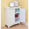 Bayfield White Double-door Floor Cabinet OSWSL585(OFS)