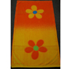 Orange-Floweral Egyptian cotton Beach Towel (RPT)
