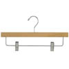 Pant Hanger with Clips in Natural Finish PRD9000 (PM)