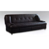 Black Leather Sofa Bed S143 (PK)