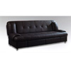 Black Leather Sofa Bed S143 (PK)