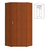 Stella Corner Wardrobe in Cherry SB-953(ACEFS)