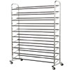 Basics 50-Pair Shoe Rack Chrome SL-SRYM-002