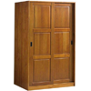 Solid Wood Sliding Door Wardrobe 562_(PL)