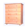 Solid Wood 5-Drawer Chest CH-5D(AI)