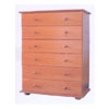 Solid Wood 6-Drawer Chest CH-6D(AI)