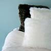 Single Sided Lambskin Cushions (BW)