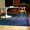 Cantebury Peacock/ Lime Shag Rug 13910677(OFS)