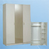 Custom Made 3-Door Wardrobe With Mirror L-54(CT)