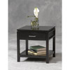 Sutton Black End Table 84028BLK-01-KD-U (LN)