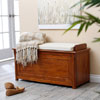 Cedar Chest Mission Bench with Cushion (AZFS)