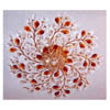 Antique Bronze Crystal Flower Decor SC-153/8 (HT)