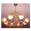Chandelier with Crystal Flower Shade SP-018/8 (HT)