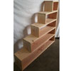 Solid Wood Custom Made Adult Stairs For Bunk Or Loft Bed 