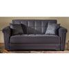 Victoria Loveseat Sleeper - Rainbow Dark Gray (SU)