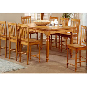 Solid Wood Counter Height Dining Table 100681 (CO)