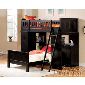 Solid Wood Willoughby Twin Loft Bed 109_(AFS)