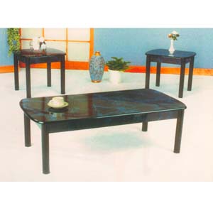 3 Pc Marble Finish Occasional Set 1203 (ML)