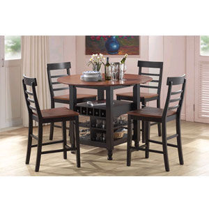 Napa Valley Counter Height Dining Set 1253-T/S (WD)