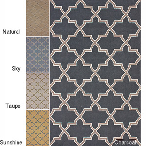 Handmade Alexa Moroccan Trellis Wool Rug 14283154(OFS310)