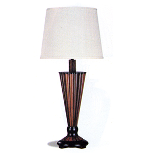 Hand Painted Table Lamp With 3 Way Switch 1498 (CO)