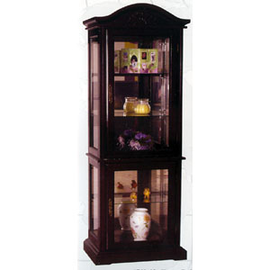 Cherry Curio Cabinet 1710-10 (WD)