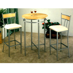 3-Pc Contemporary Bar Set 2089-90 (CO)