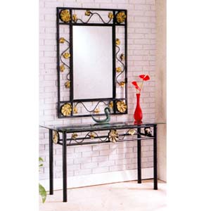 Console Table With 8MM Bevelled Glass 2089T (PJ)